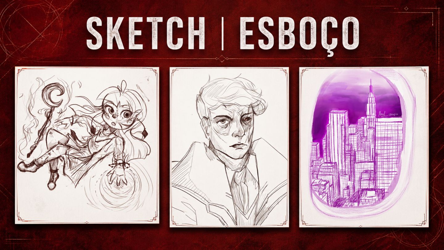 FAÇO ILUSTRAÇÕES PARA RPG, RECORDAÇÕES, DISCORD E MAIS!