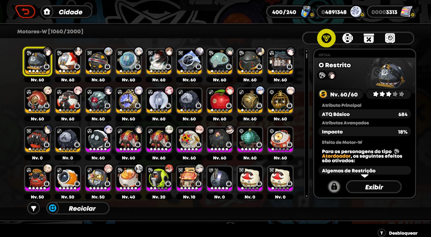 Conta Genshin Ar60 100% + Zzz Ar60 100% + Ambas Build Boas e Personagens Meta