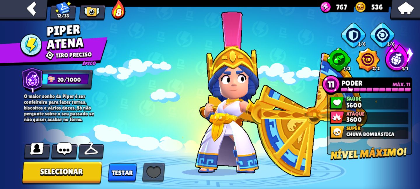 CONTA BRAWL STARS