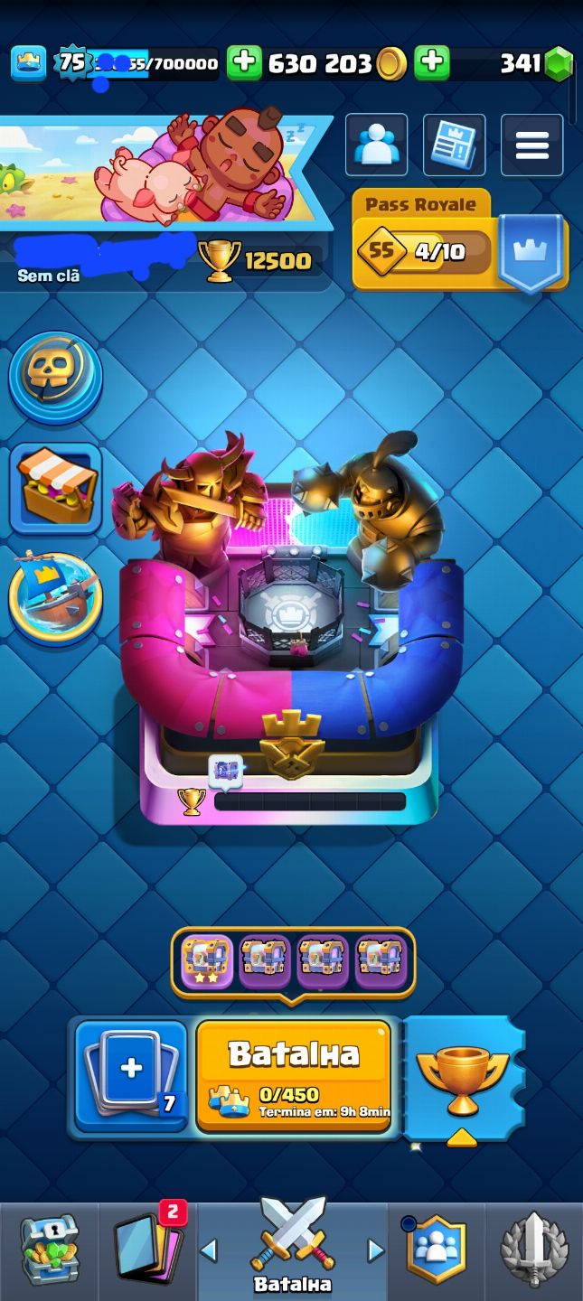CONTA CLASH ROYALE, ALTO PADRAO, PARA PROPLAYERS