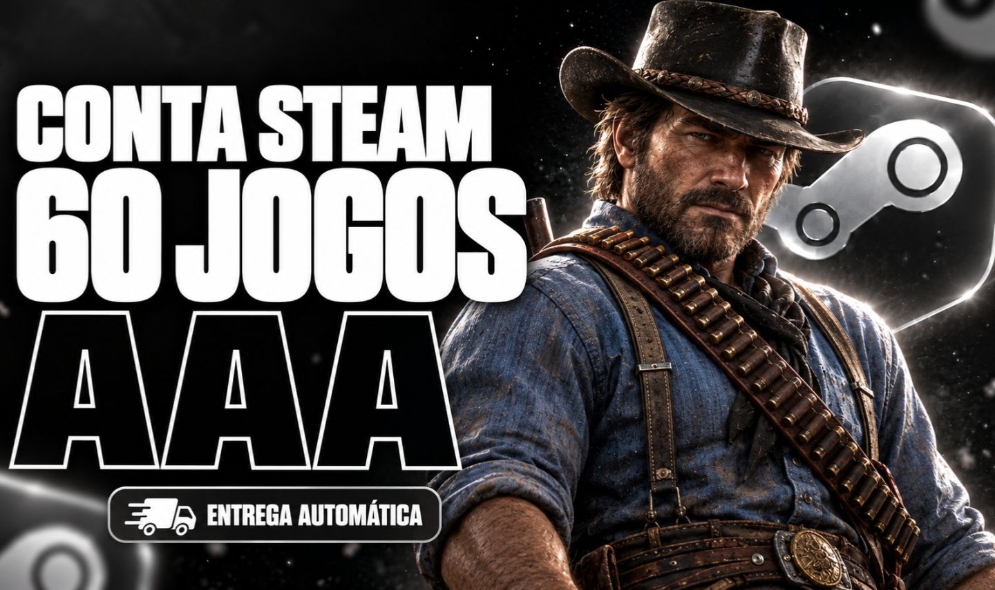 Conta Steam Offline Com +60 Jogos TRIPLE AAA Da Atualidade [ENTREGA AUTOMÁTICA]