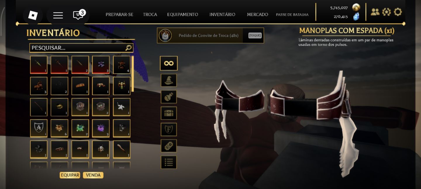 Itens Atack on Titan revolution
