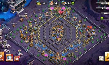 CONTA RARA COM 5K DE ESTRELAS DE GUERRA!!! CLASH OF CLANS CV18 FULL