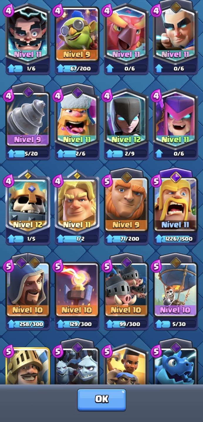 CONTA DO CLASH DE 7000 TROFÉUS!