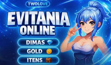 SERVIÇO NA SUA CONTA EVITANIA ONLINE MUITOS DIAMANTES, PETS E PERSONAGENS