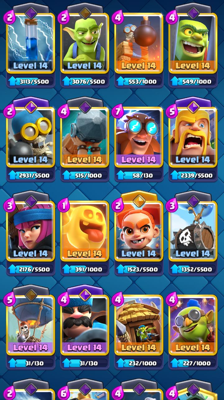 CONTA CLASH ROYALE - CONTA DE 2017 - FULL ACESSO