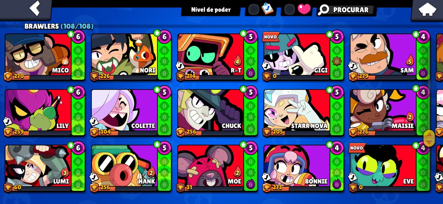 Conta de brawl stars 45k troféus