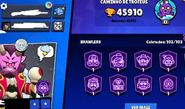 CONTA DE BRAWL STARS GEMADA