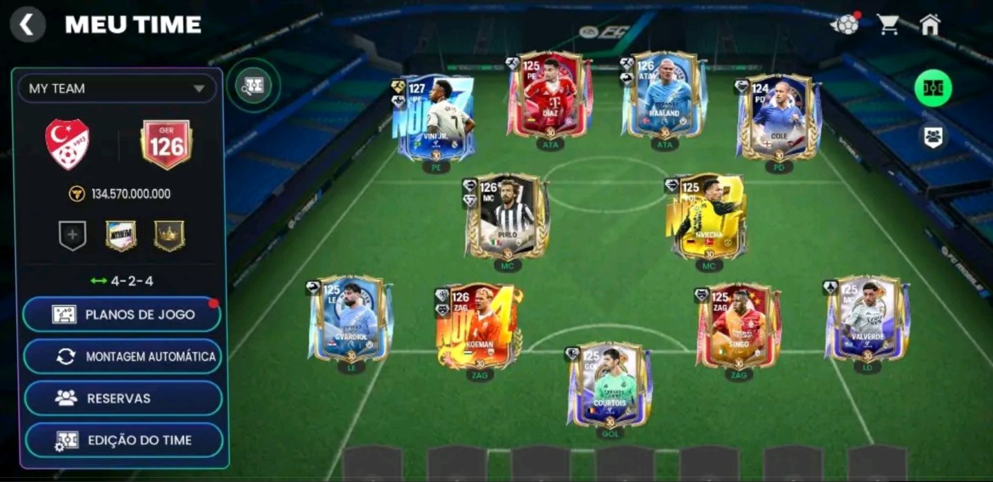 Conta fifa mobile 27 Ger 126