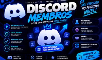Membros para Discord | Divulgação e Crescimento de Servidor