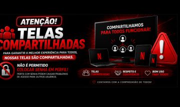 NETFLIX (COM ANÚNCIO) 30 DIAS DE ACESSO ( Garantia 30 DIAS) 30 dias de uso