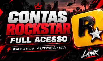 CONTAS ROCKSTAR | 100% NOVAS - EXCLUSIVAS - COM LICENÇA