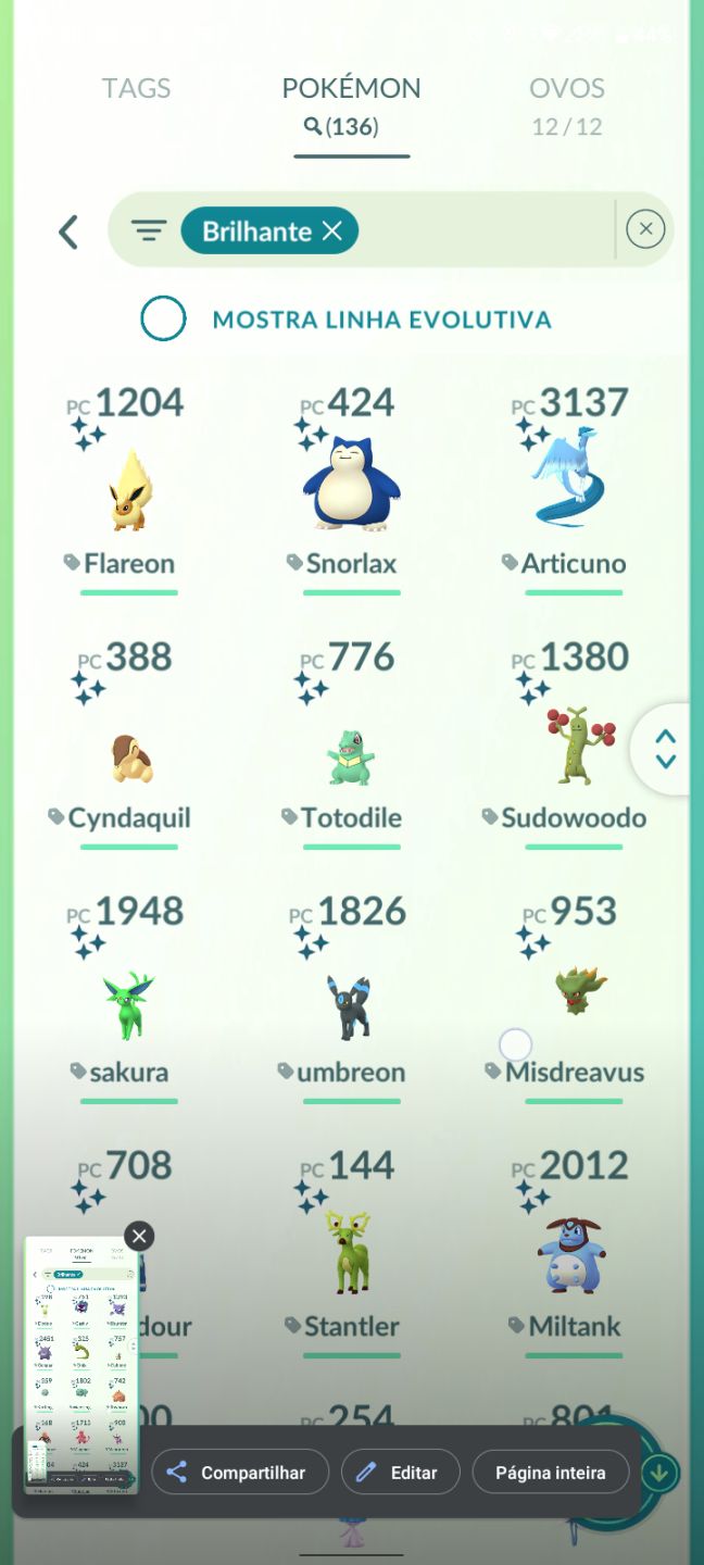POKEMON GO(ARTICUNO GALAR SHINY)