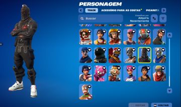 Conta Fortnite Season 2 full Caveleiro Negro