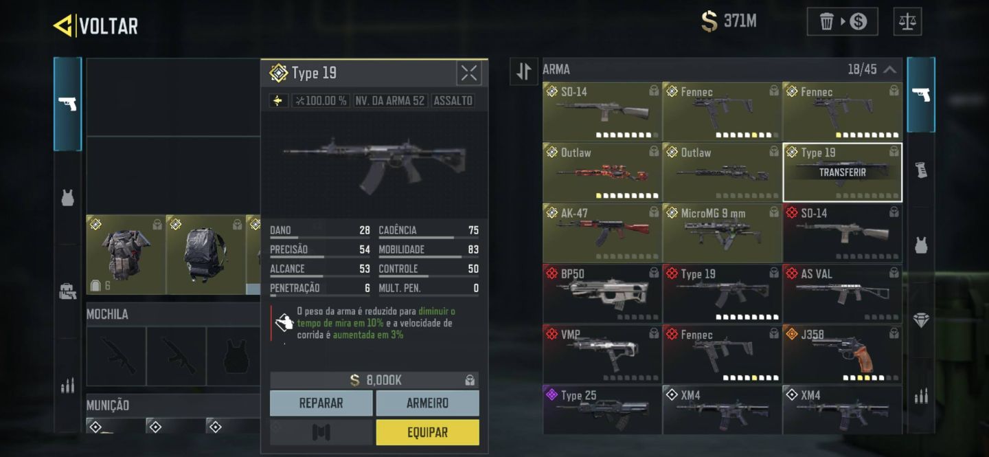 Call of Duty Mobile | COD Mobile | Serviços DMZ | Upo para Lendário