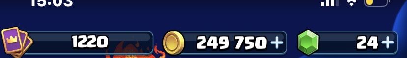 Conta de clash royale, com 6000 trofeus. 249,750 Moedas, quase todos os personag