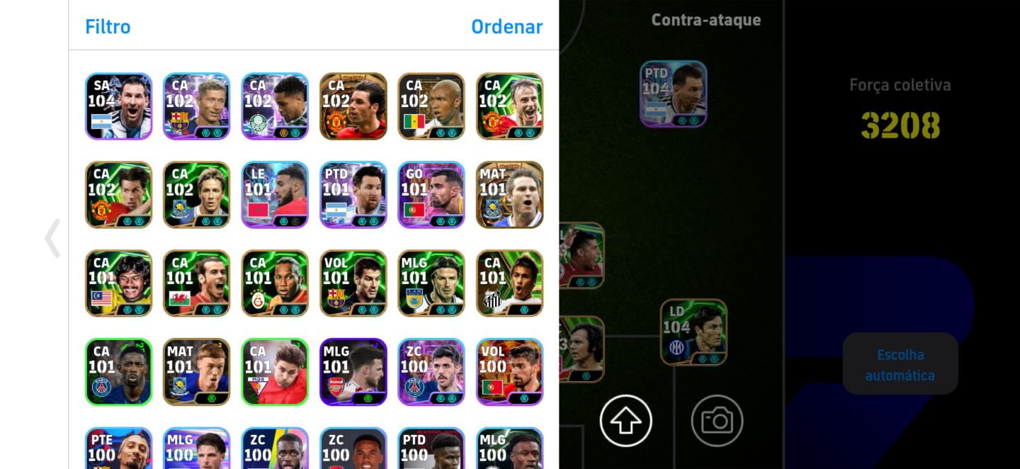 SCHMEICHEL 107 + CRUYFF 106 + FORLÁN 105 | FORÇA 3210 | CAPELLO + NEYMAR SANTOS