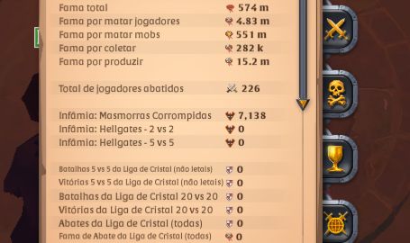 Conta Albion 500m Fama 200m Prata+Skin Poney Blindado 30d premium