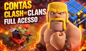 CONTA CLASH OF CLANS CV7-CV12 | FULL / SEMI | ENTREGA AUTOMÁTICA
