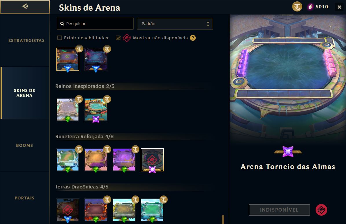 CONTA DE COLECIONADOR LOL + TFT + VALORANT