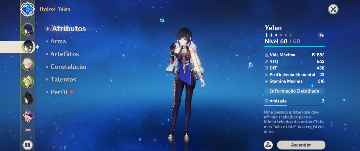 Conta De Genshin Impact Com 13 Personagens 5* E 5 Armas 5