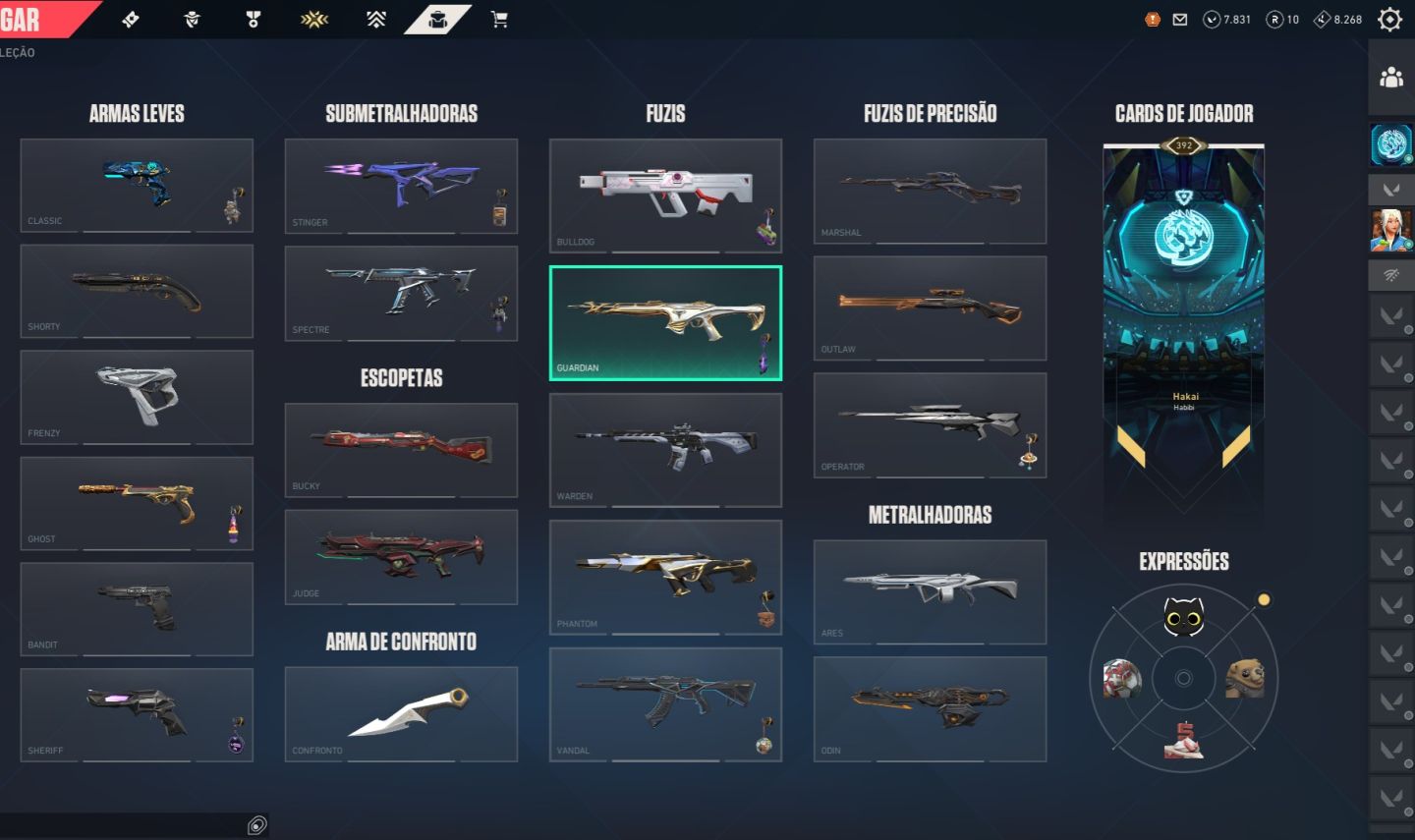 CONTA COM MUITAS SKINS INCLUINDO CHAMPIONS 26