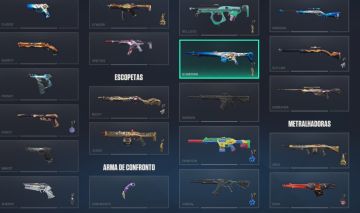 Conta de valorant barata com mutias skins