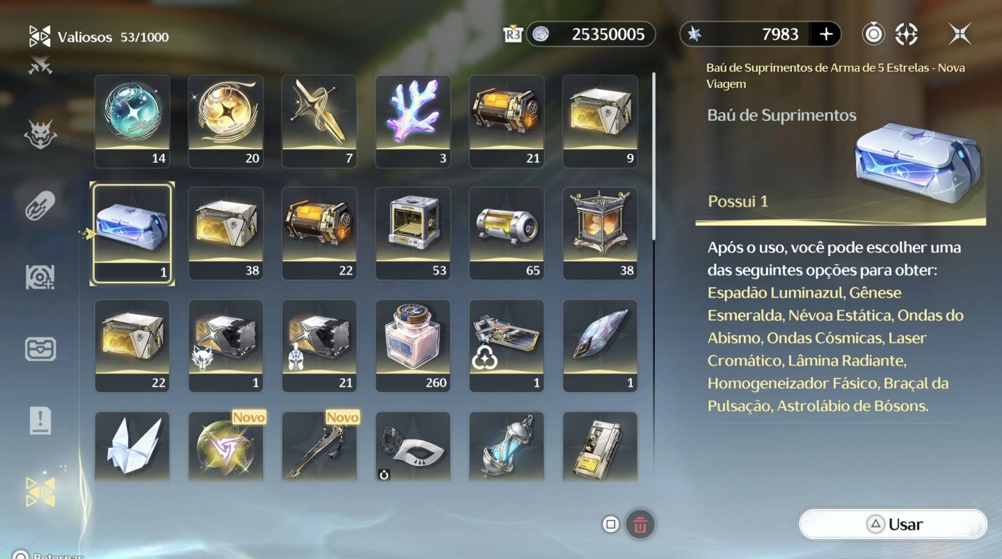 Conta Wuthering Waves com Qingxiao, Denia, Mornye, Iuno, Jingran+70 tiros