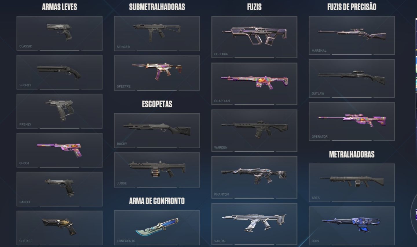 Conta Valorant Smurf | Platina 1 | Full Acesso | com Skins Platina