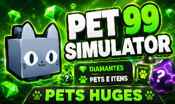 Roblox Pet Simulator 99- melhor preço do mercado - huges