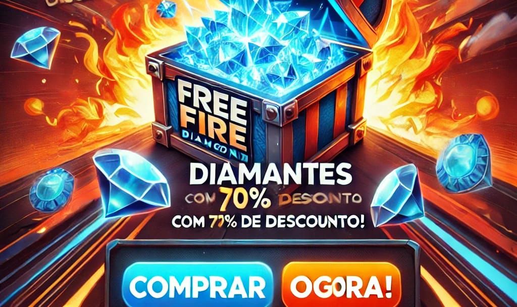 DIAMANTES FREE FIRE - ENTREGA VIA ID (APROVEITE A PROMOÇÃO)
