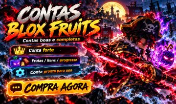 Contas Blox Fruits CONTAS BLOX FRUITS COM PREÇOS INCRÍVEIS!!!