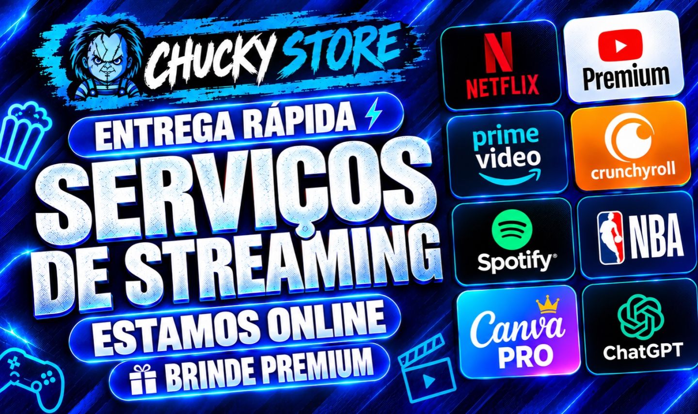 Netflix | Chatgpt | Prime | Youtube | Crunchyroll | Capcut - Envio Automático