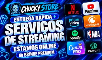 Netflix | Chatgpt | Prime | Youtube | Crunchyroll | Capcut - Envio Automático
