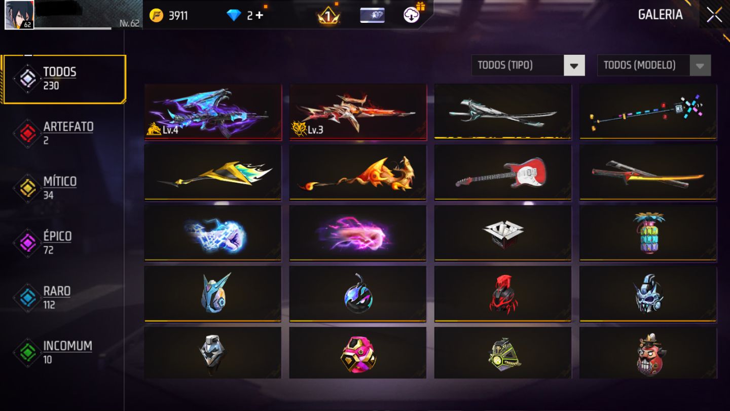 PRIME 5 | UMP E XM8 ATT 1X VEL | 2 ARMAS EVOLUTIVAS | 2 PUNHOS | ANGELICAIS