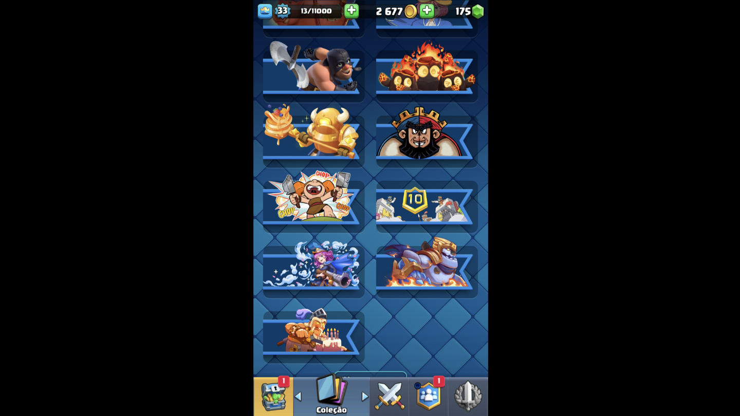 Conta de Clash Royale 6000+ troféus 5 anos de jogo !!