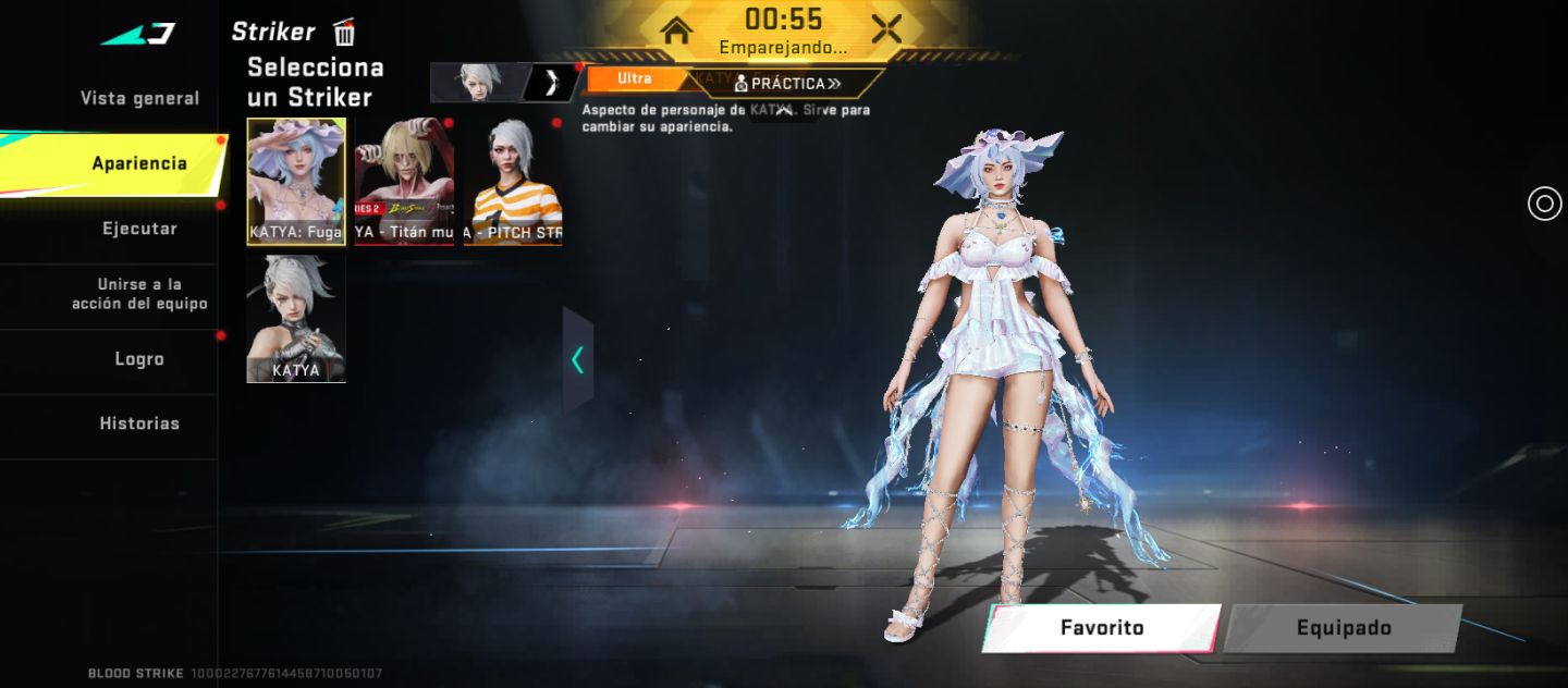 Conta de Blood striker Skin alondra