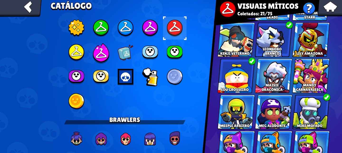 Conta Brawl com Shelly estelar!!!!