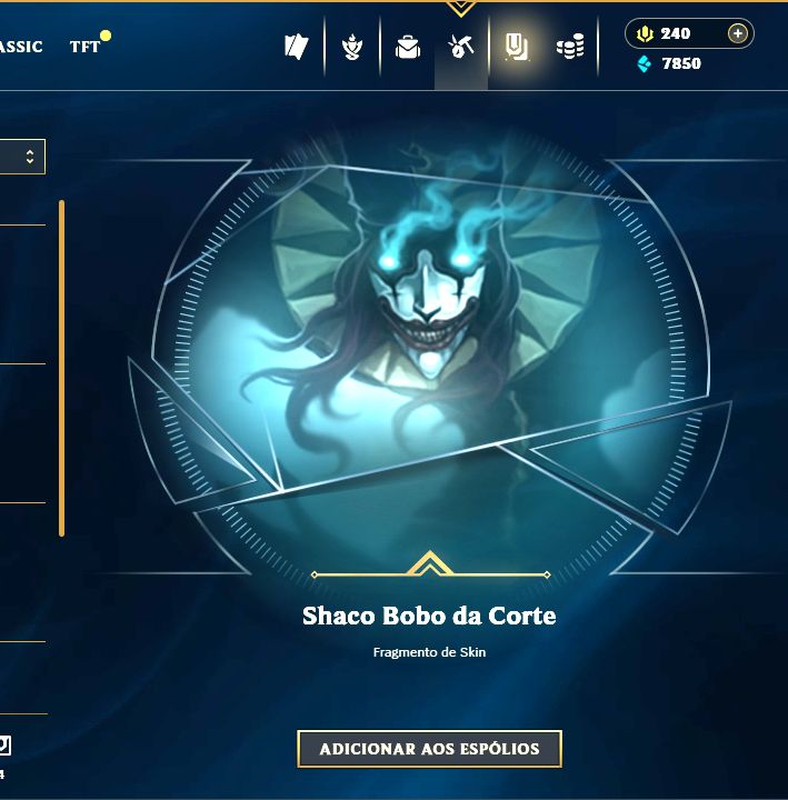 SKIN LENDÁRIA DEUS-REI GAREN + [ OURO 2 COM 75 PDLS ] + [ TROCA NICK ]