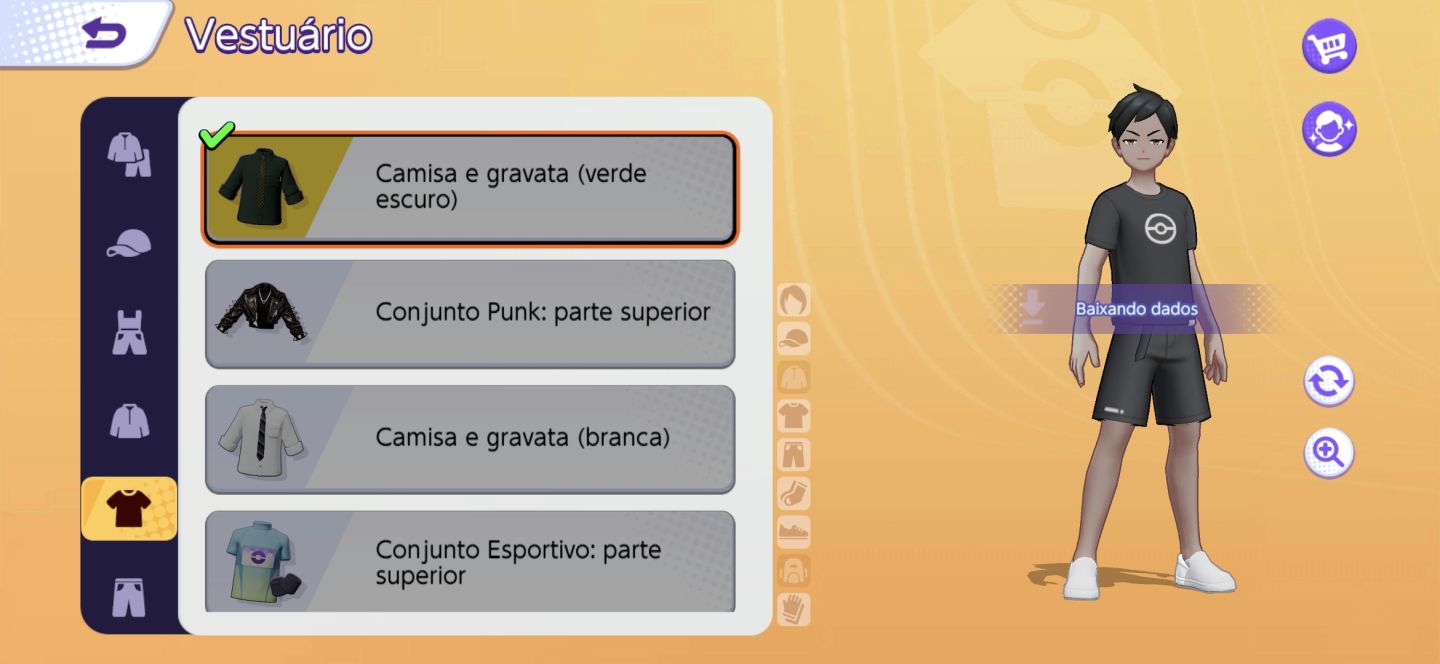 Conta de Pokémon Unite