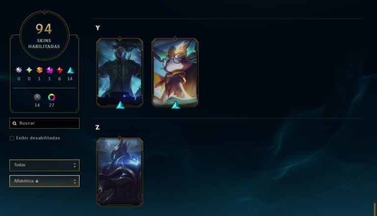 Conta Lol de 2018 com 98 Skins Elo Atual Esmeralda!!