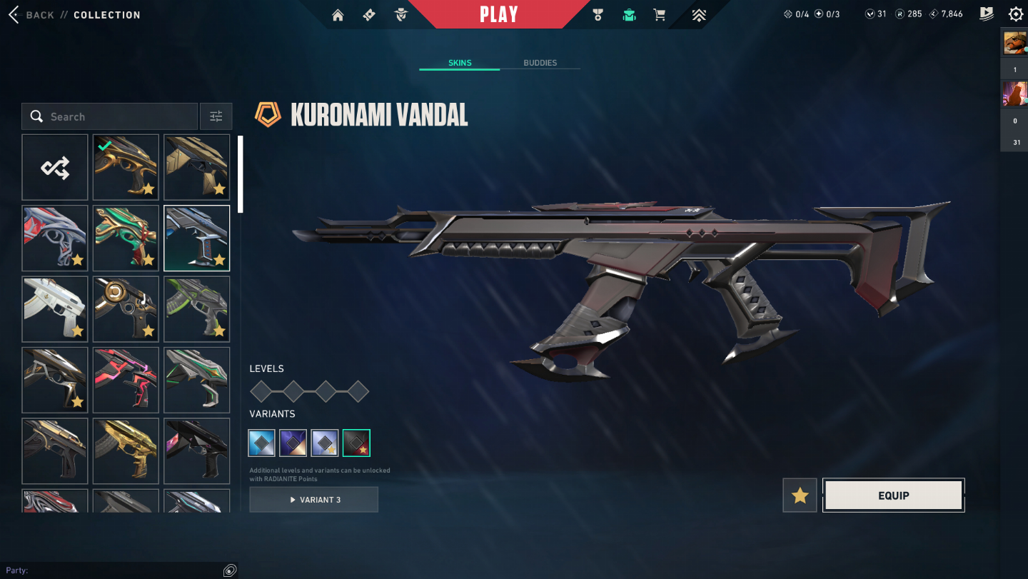 CONTA MAIN VALORANT LOL TFT COM SKINS RARAS