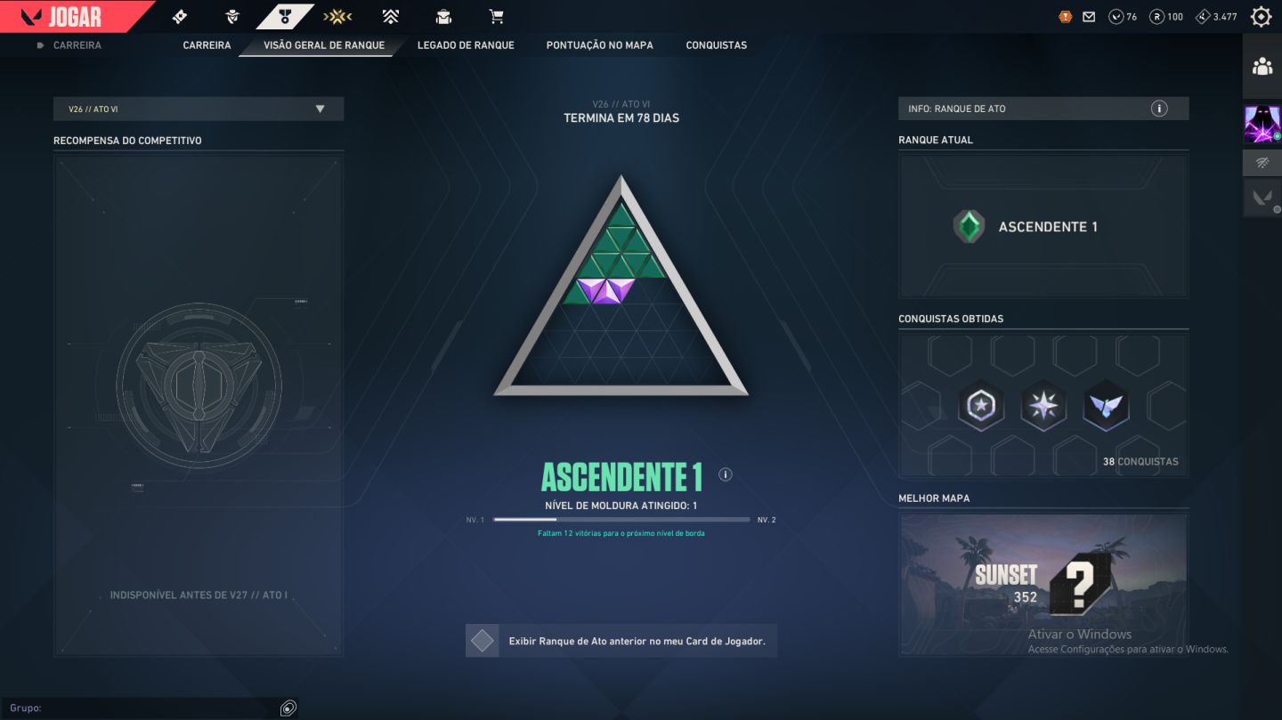 CONTA VALORANT EX IMORTAL '' 1,170 EM SKINS '' CONTA ANTIGA