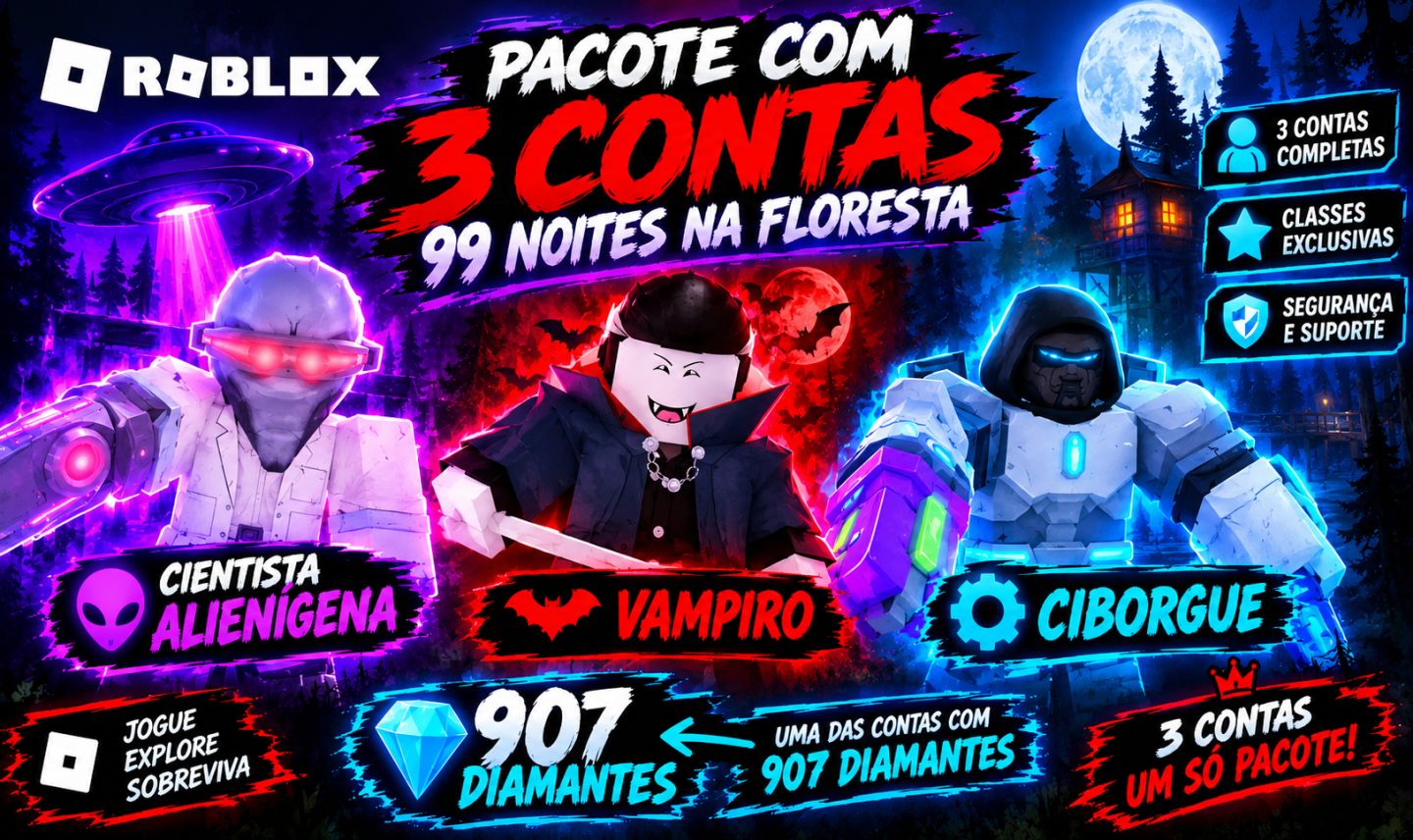 3 contas de 99 noites na floresta