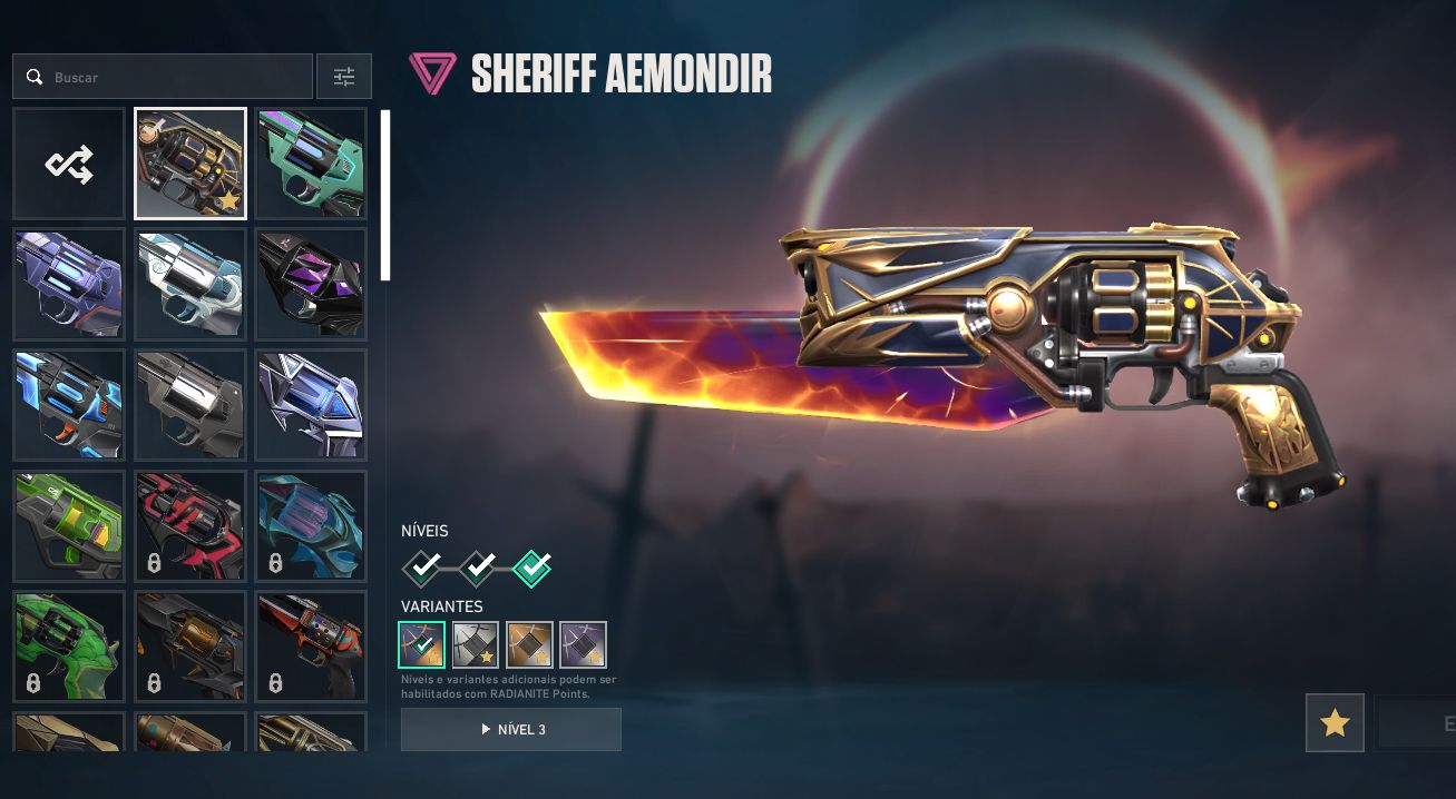 VALORANT / MUITAS SKINS / MAIS DE 1000REAIS GASTOS / OURO 2 ATUALMENTE