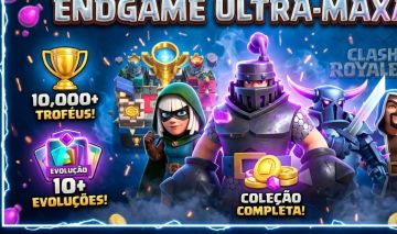 Conta Clash Royale 10k troféu todas as cartas