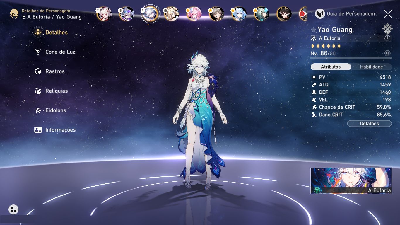 CONTA HSR TL 70 - YaoE1S1 + Cerydra E1S1 + Sparxie/Loba S1 + Pearl