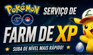 POKÉMON GO FARM DE XP PROFISSIONAL UP RÁPIDO + BRINDES EXCLUSIVOS