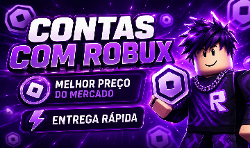 CONTAS COM ROBUX - COM O MENOR PREÇO!