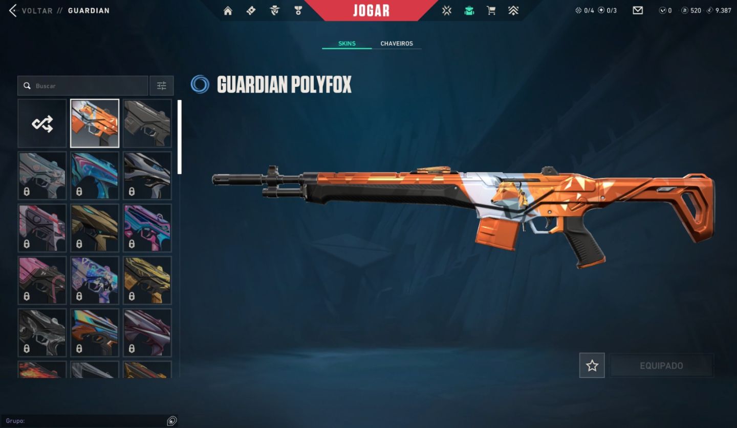 Conta Riot Valorant com skins de Vandal, Phantom, Awp, Faca e alguns passe, lol
